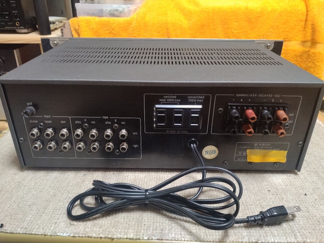 mikkonas メンテ済 TRIO プリメインアンプ KA-5100G