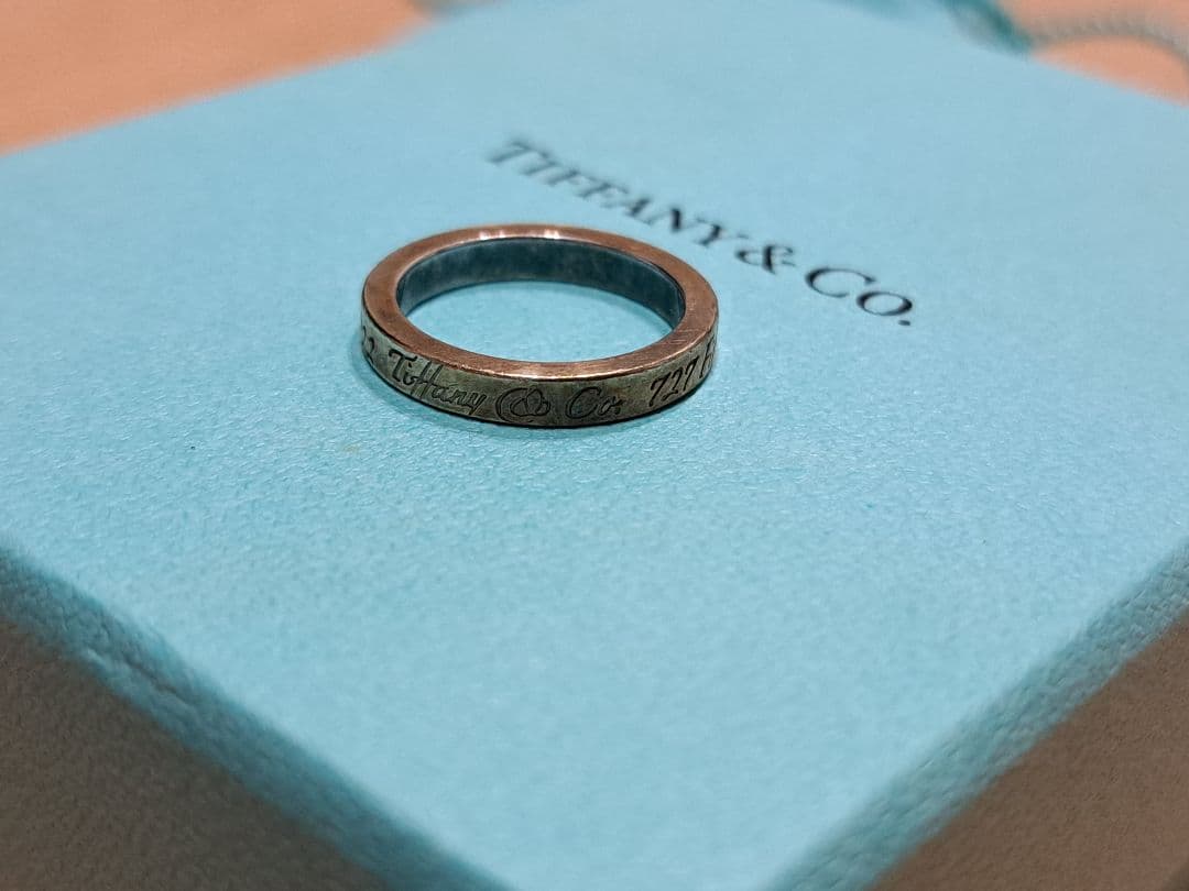Tiffany & Co. ノーツナロー　ニューヨークシルバー925　６号