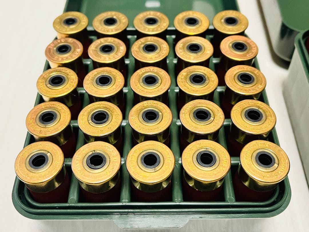 マルゼン　ショットガン M1100 M870 ショットシェル　50発 ケース 付