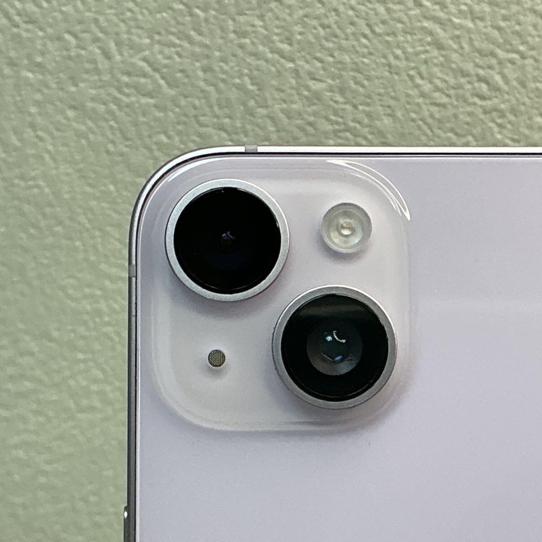 [極美品]IPhone14 ￼新品バッテリー100% SIMフリー