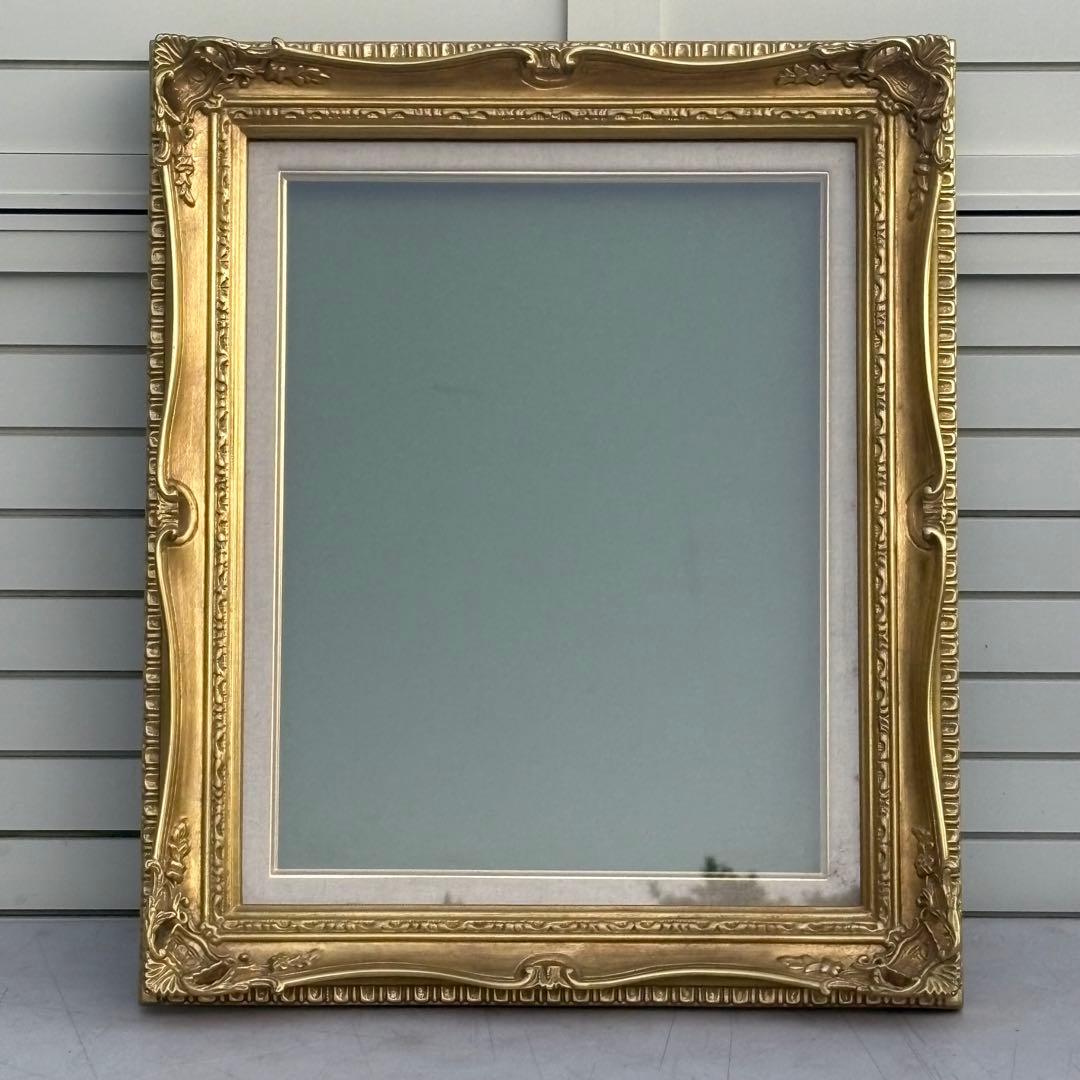 アンティーク調　額装　額