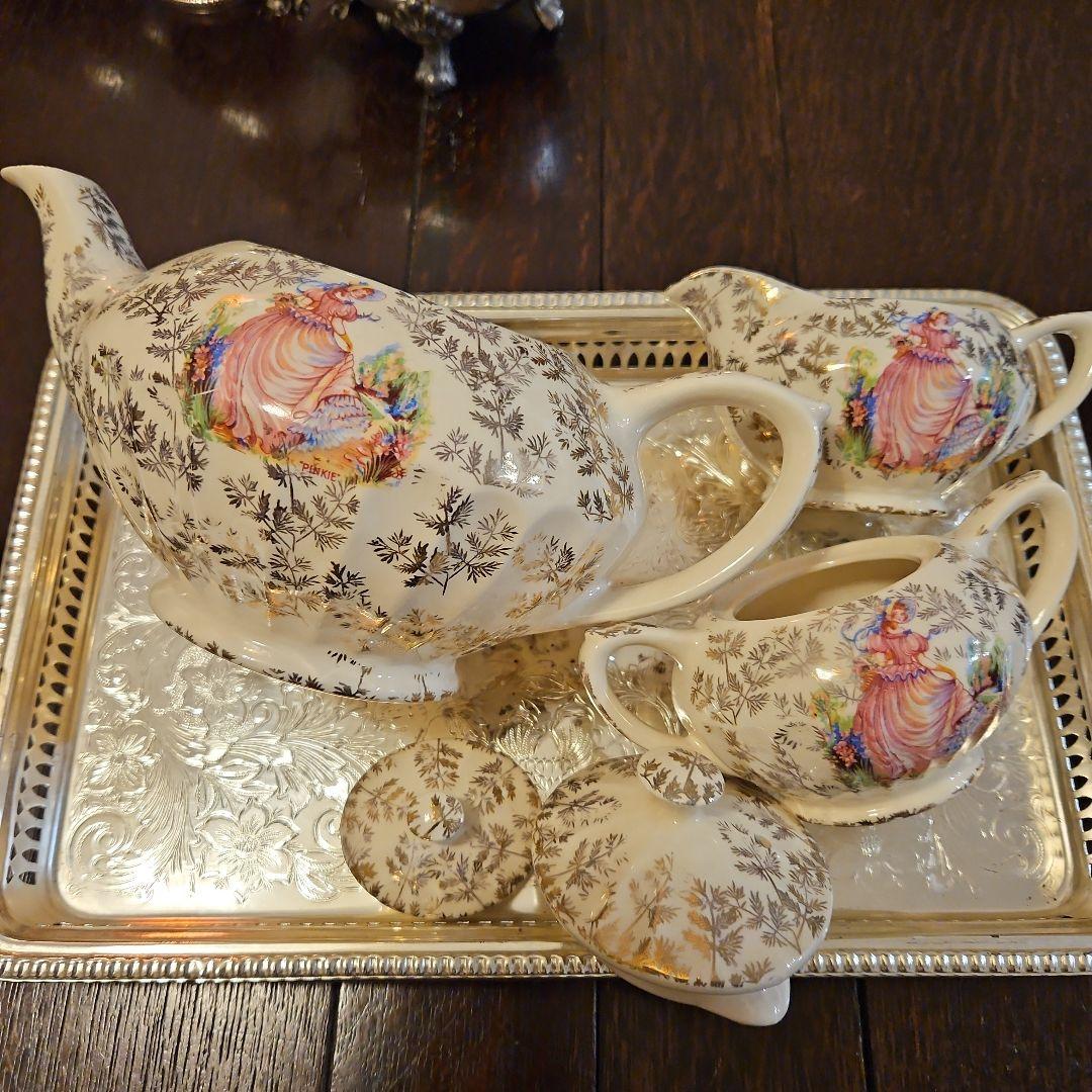 ヴィンテージティポットセット