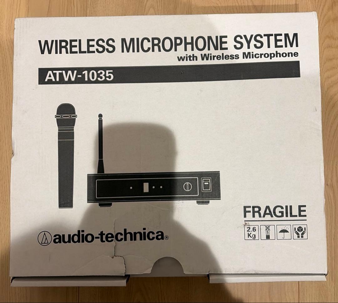 オーディオテクニカ　ワイヤレスマイクロホンシステム　ATW-1035