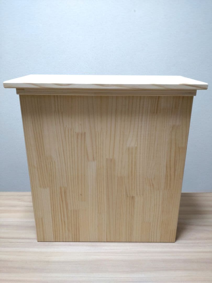 ☆完成品☆折りたたみできる レジカウンター 収納棚付☆