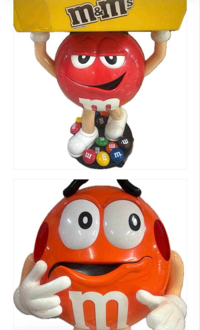 m&m's 店頭用ディスプレイ 2体セット エムアンドエムズ