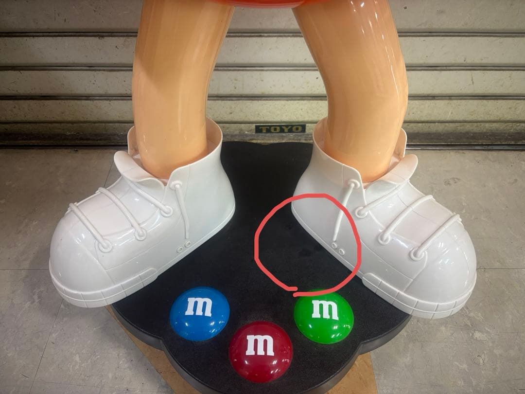 m&m's 店頭用ディスプレイ 2体セット エムアンドエムズ