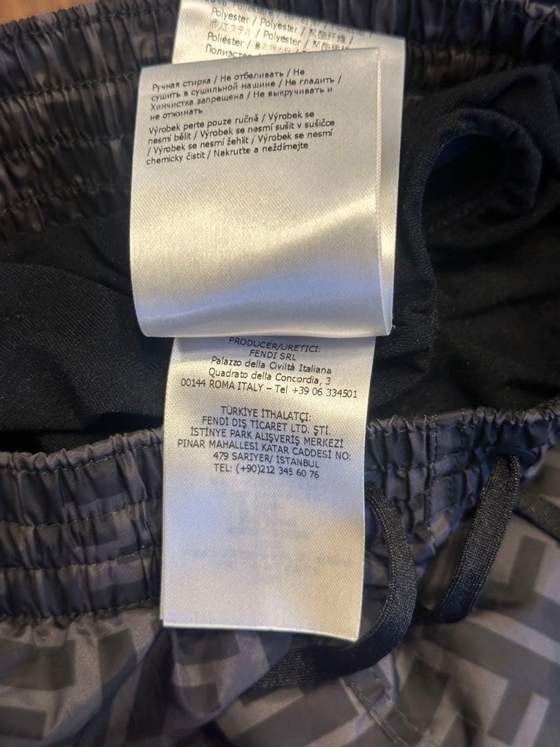 今月末出品終了 FENDIフェンディ　メンズ水着　スイムウェア48（L）