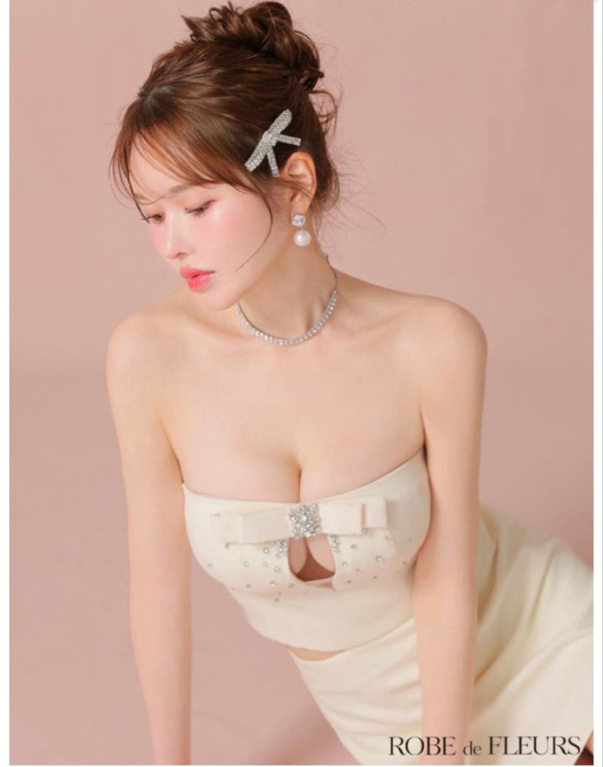 ROBE de FLEURS ミニキャバドレス(fm3456)