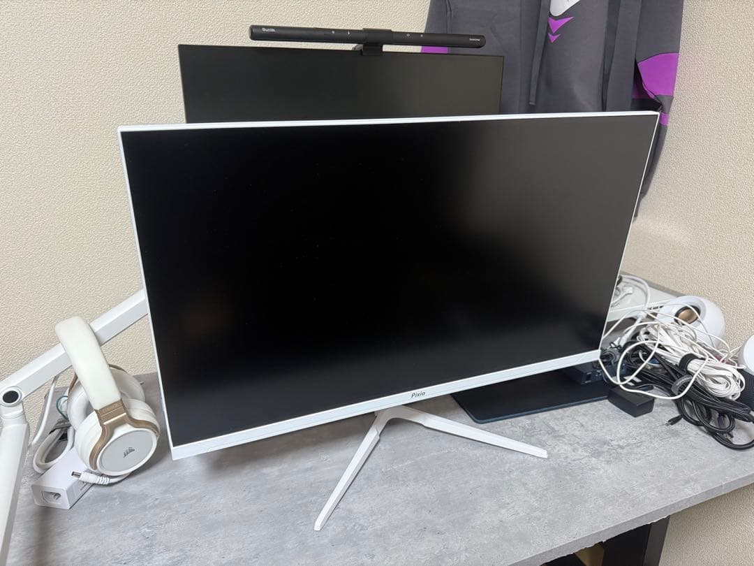 Pixio 4K 160hz 27インチ　ホワイト　ゲーミングモニター