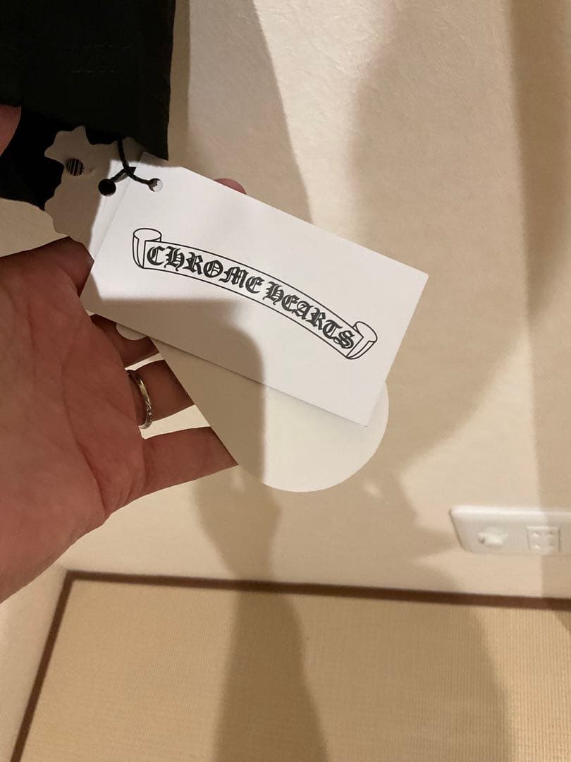 【新品・未使用】CHROME HEARTS ブラック Tシャツ　Lサイズ