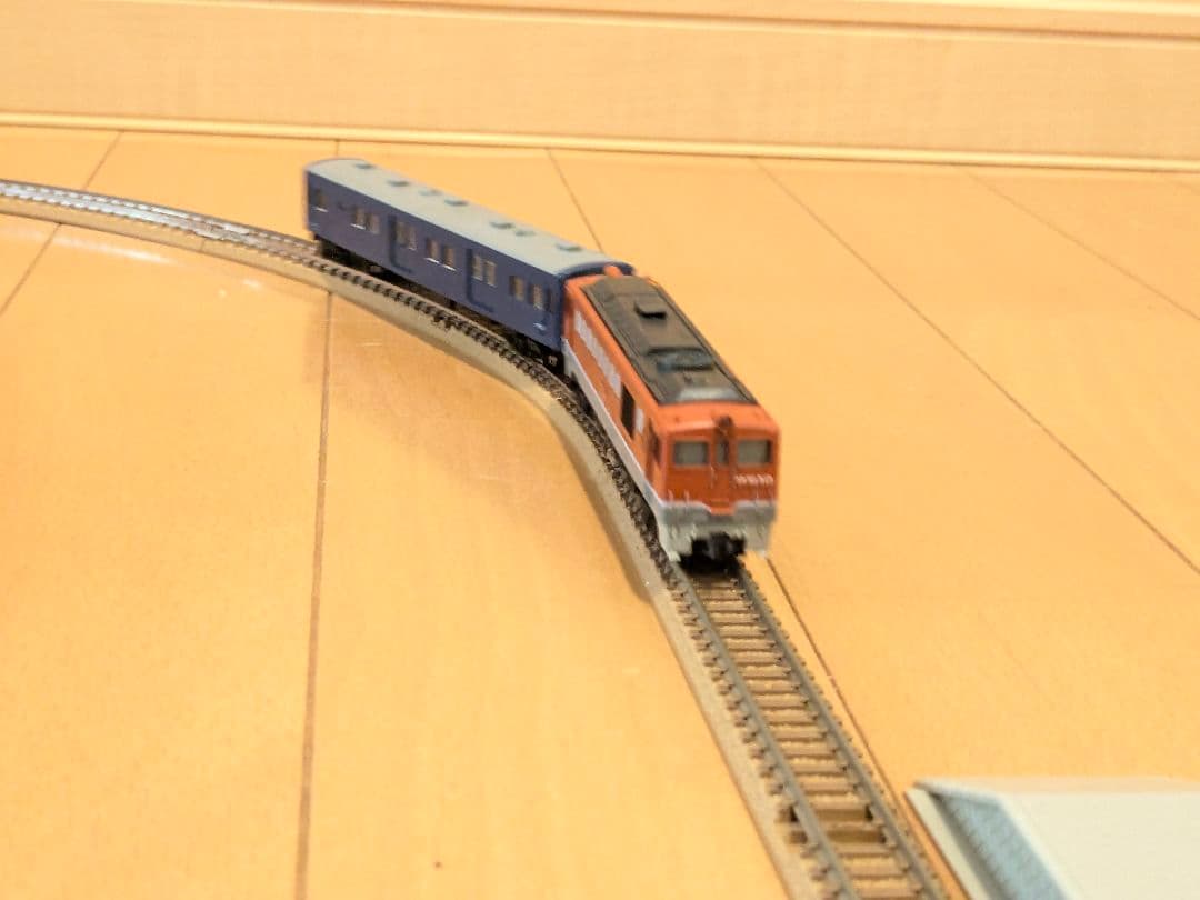 Nゲージオリジナルスターターセット 立体交差レール+車両2種+高性能パワーパック