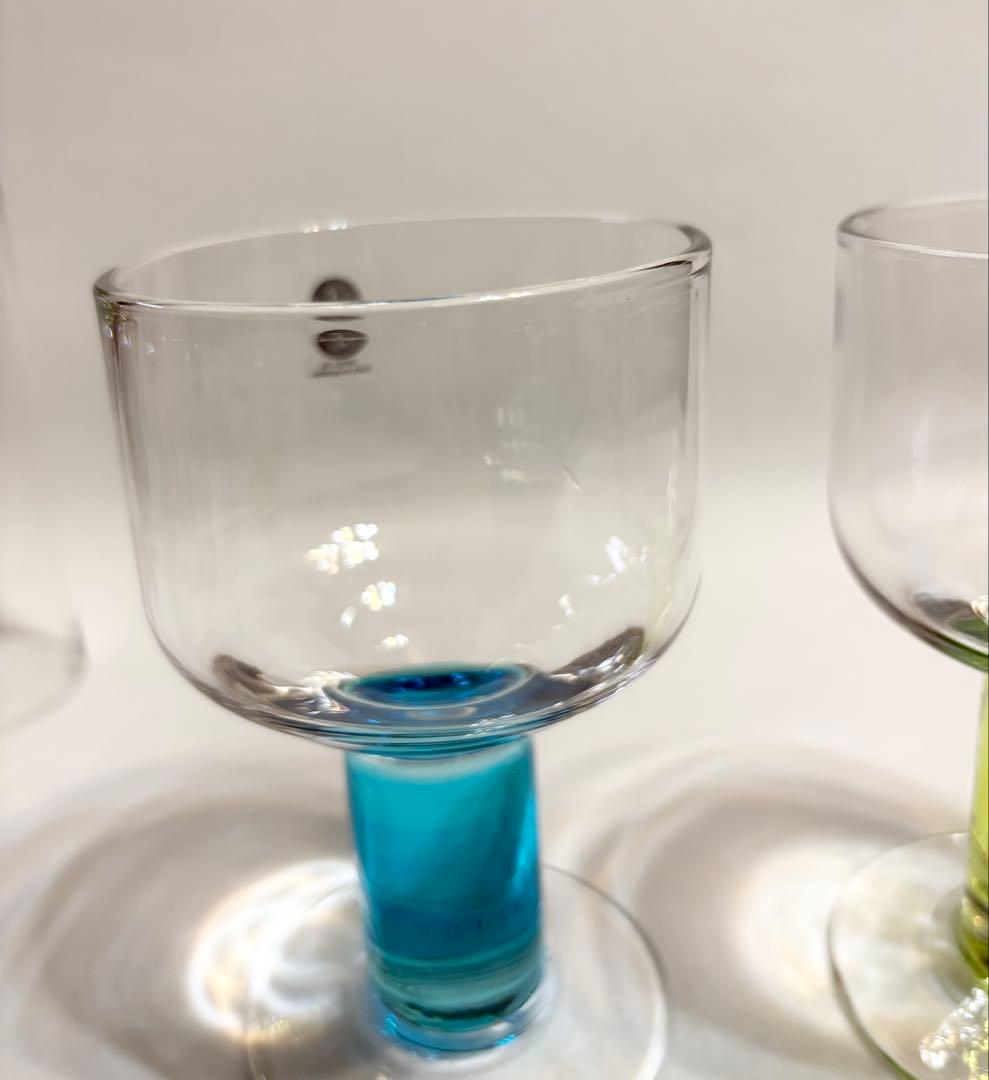 北欧 スウェーデン SAGAFORM マッツ・ベルグストロム グラス 6脚