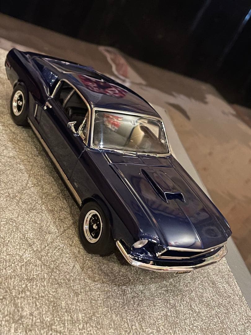 1968Ford Mustang 1/25ダークブルー