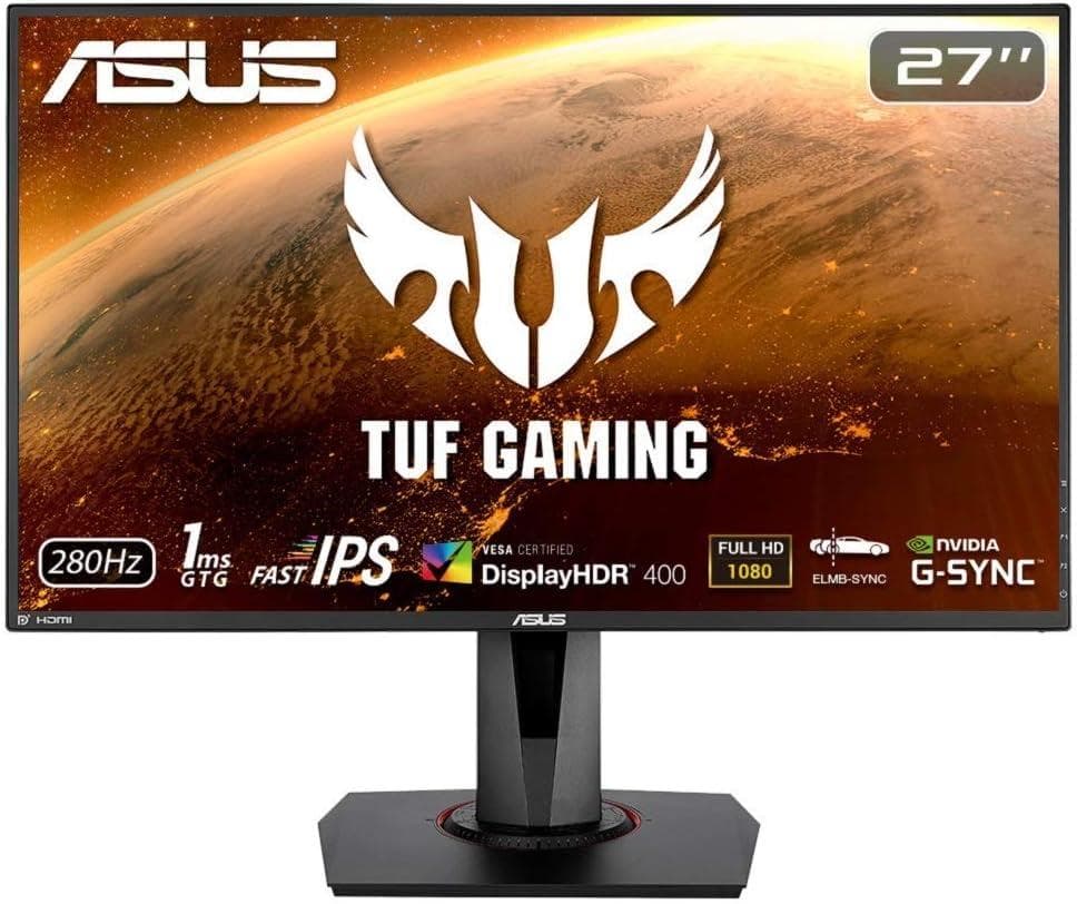 ASUS ゲーミングモニター TUF Gaming VG279QM 27インチ