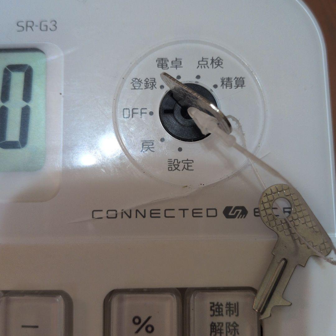 CASIO SR-G3-EX-WE ホワイトレジスター