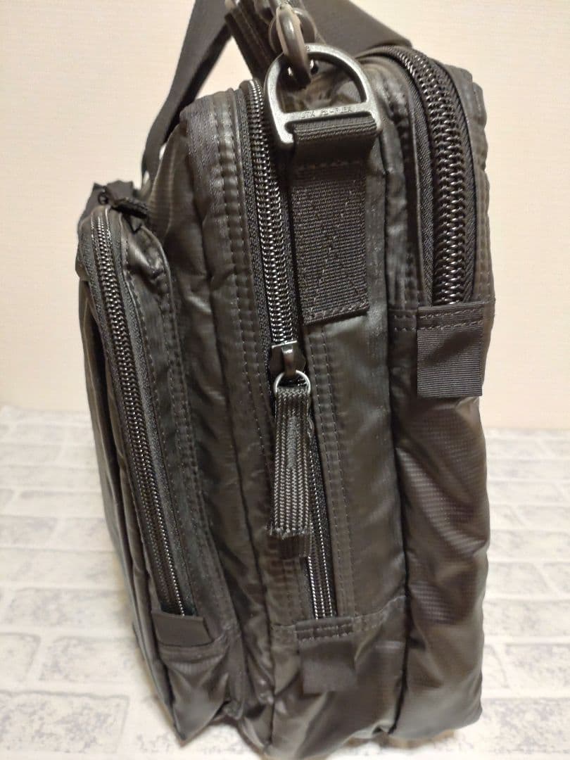 未使用に近い　タグ付き　マンハッタンパッセージ　ビジネスバッグ　ブラック2way