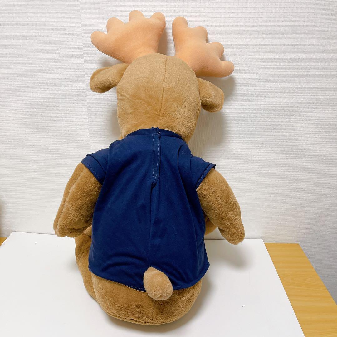 【非売品】VOLVO ボルボビッグエルク 特大ぬいぐるみ　120センチ エルク