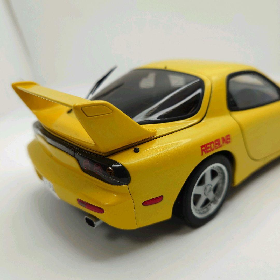 現状品 オートアート 1/18 頭文字D RX-7 (FD3S)