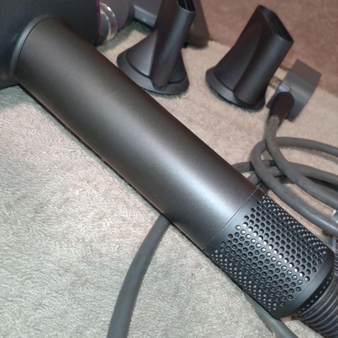 点検メンテ清掃済 ダイソン Dyson ドライヤー ヘア 機能稼働良好　箱他付き