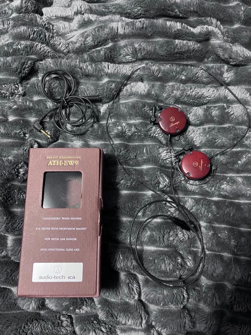 audio-technica ATH-EW9 赤 有線イヤホン