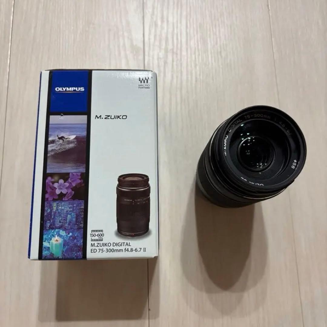 レンズ(ズーム) M.ZUIKO DIGITAL ED 75-300mm F4.8-6.7 II