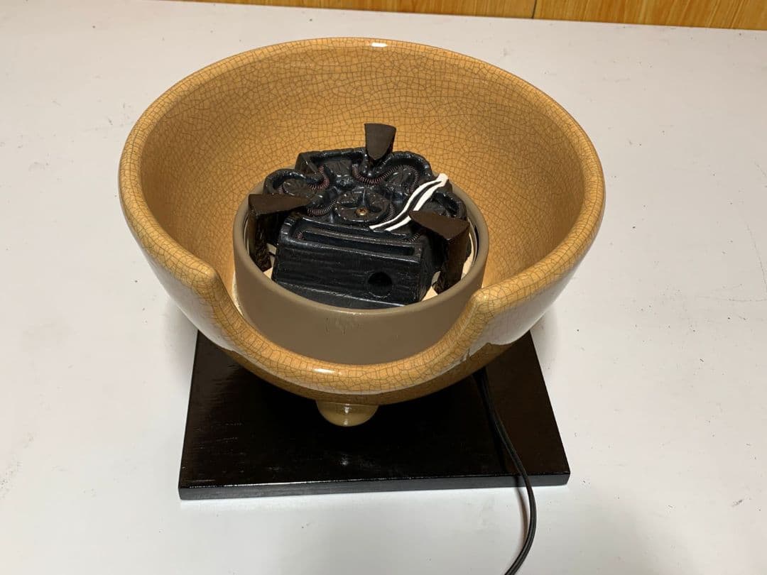 陶器製 電気式風炉 型電熱器　野々田商店