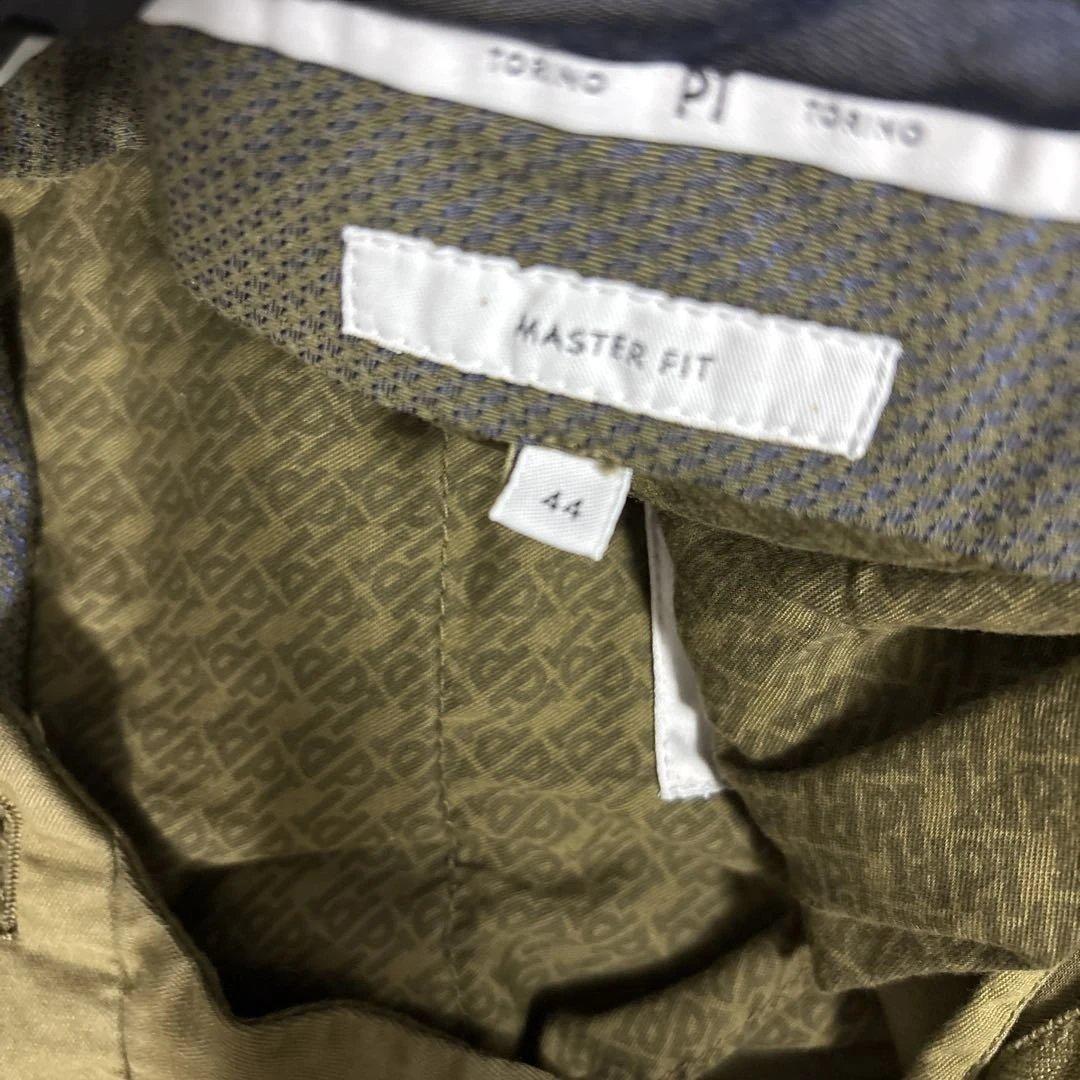 ⭐️【新品、未使用】PT TORINO カーゴパンツ カーキ オリーブ　44