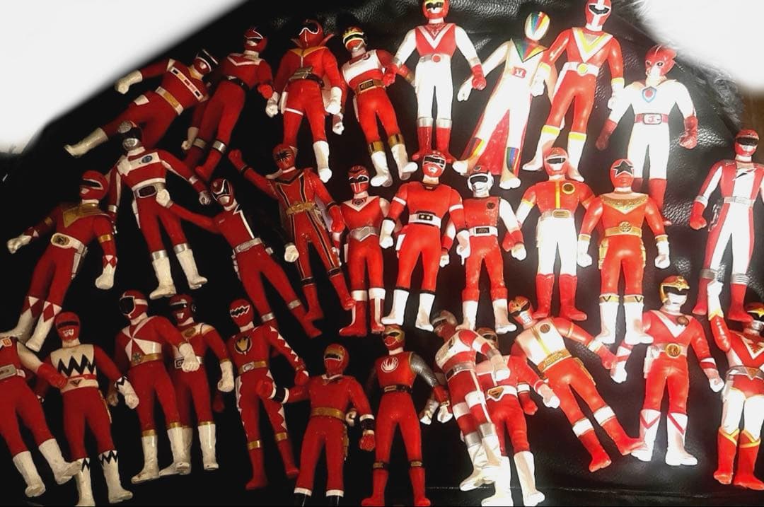 戦隊モノ 昭和 ソフビフィギュア セット売り 希少商品