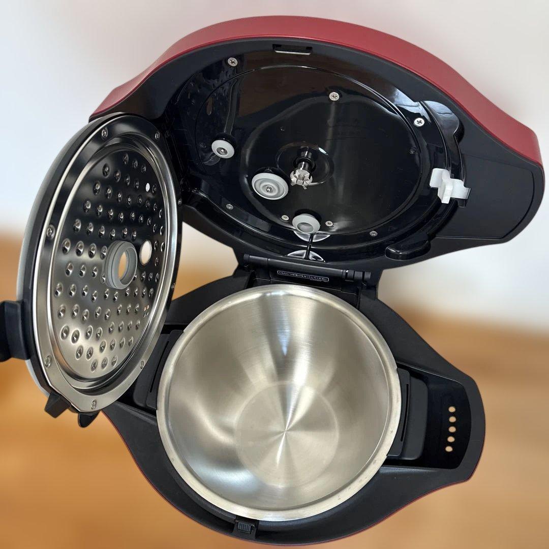 【新品・未使用品】 ヘルシオ ホットクック SHARP KN-HW24E-R