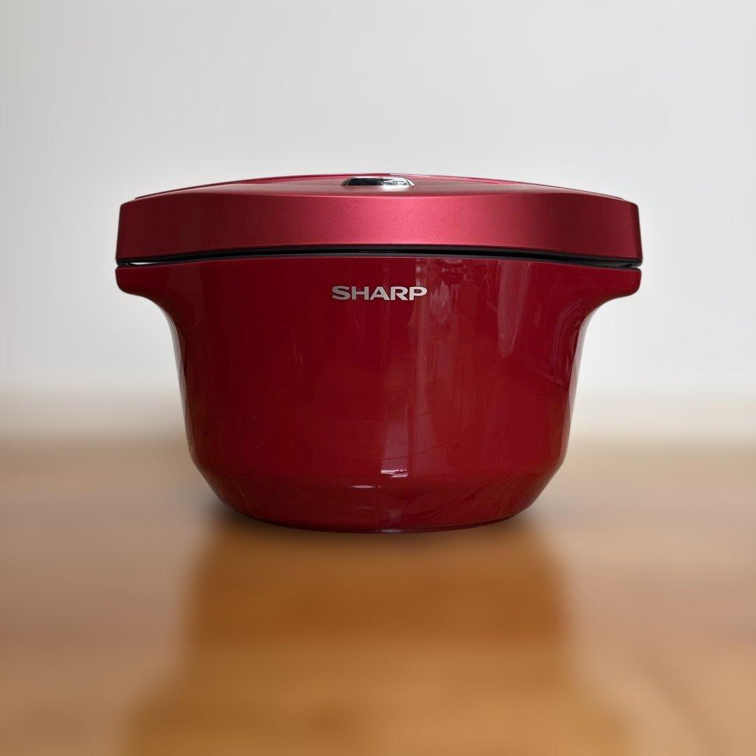 【新品・未使用品】 ヘルシオ ホットクック SHARP KN-HW24E-R