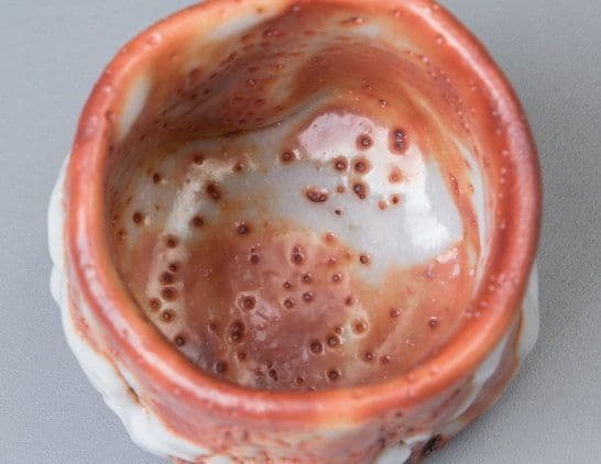 林正太郎 作 『赤志野ぐい呑』