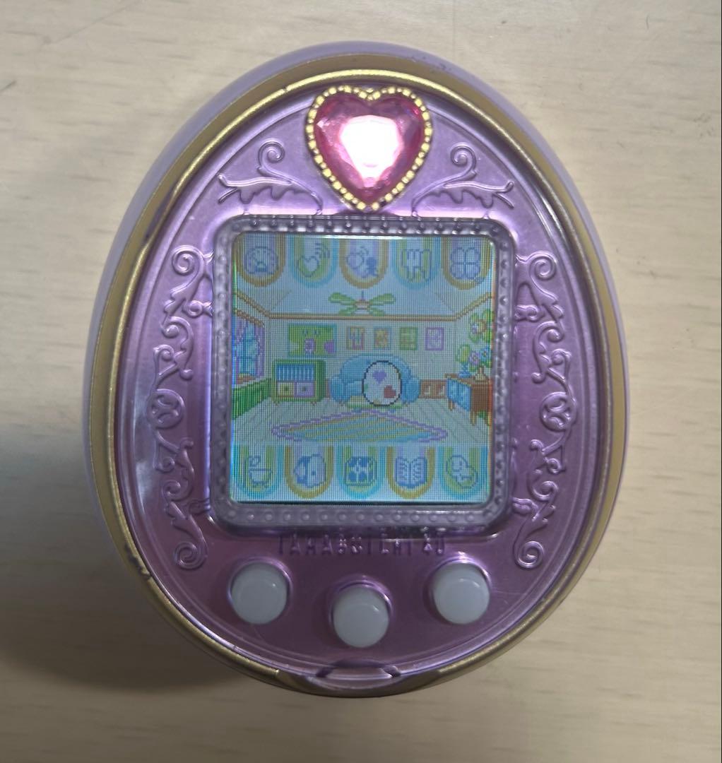 たまごっちピース Tamagotchi P's 紫 電池付き