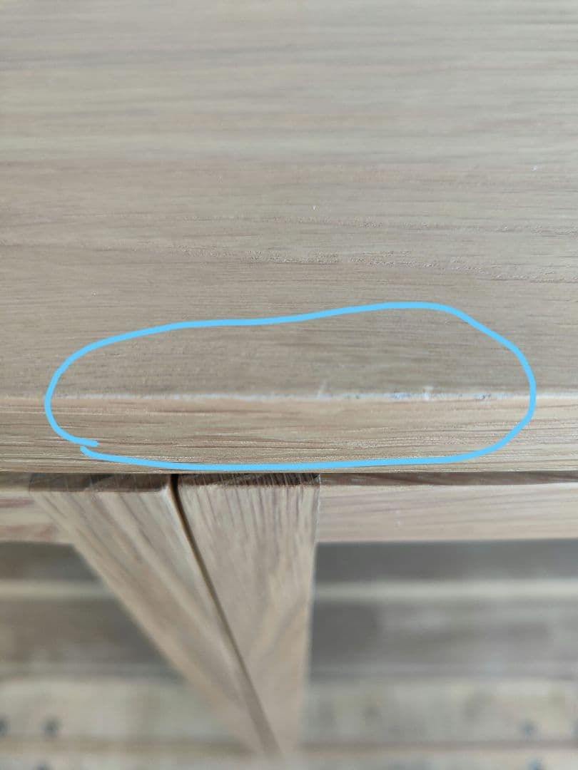 MUJI 無印良品 木製キャビネット ガラス扉 オーク材突板