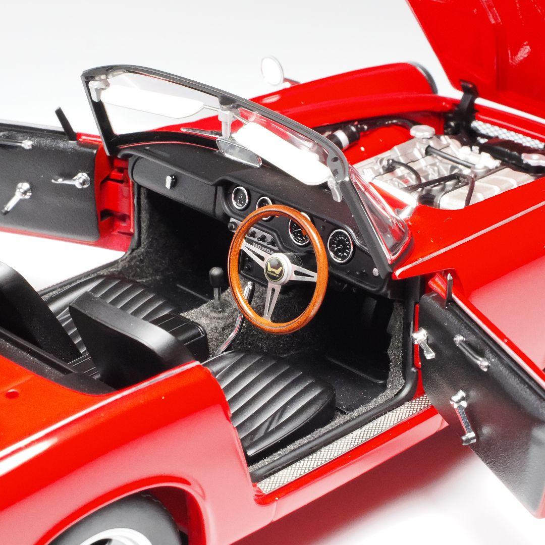 オートアート 1/18 ホンダ S800 レッド