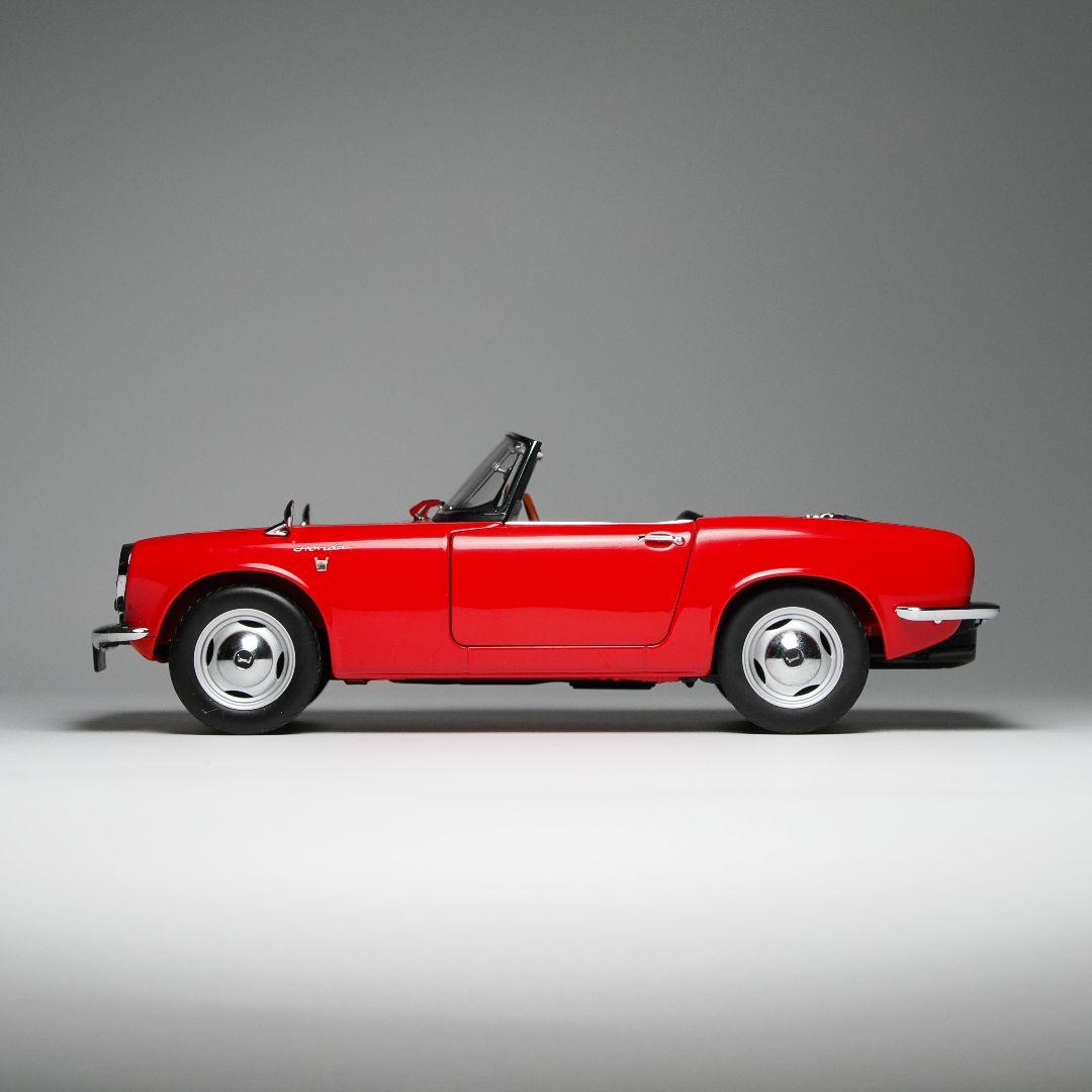 オートアート 1/18 ホンダ S800 レッド