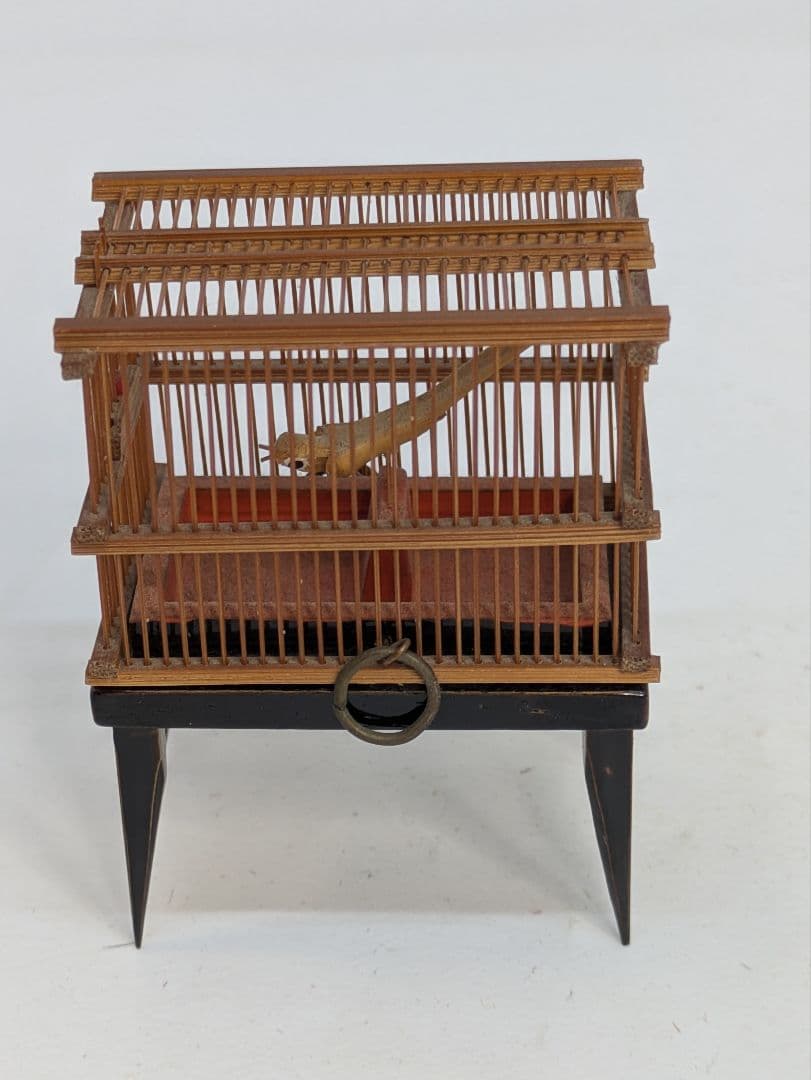 ☆b588、【限定】宮岡聖天斎作　御殿籠(竹ミニ鳥籠) | 虎斑竹専門店 竹虎