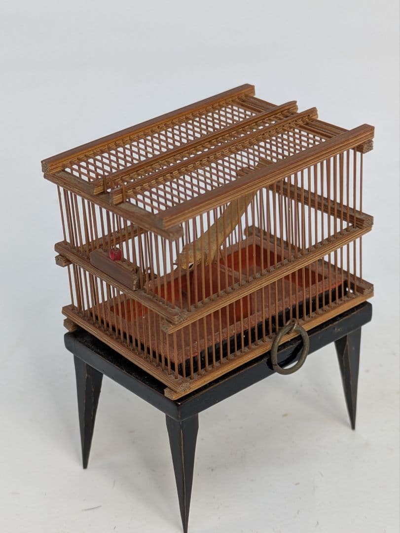 ☆b588、【限定】宮岡聖天斎作　御殿籠(竹ミニ鳥籠) | 虎斑竹専門店 竹虎