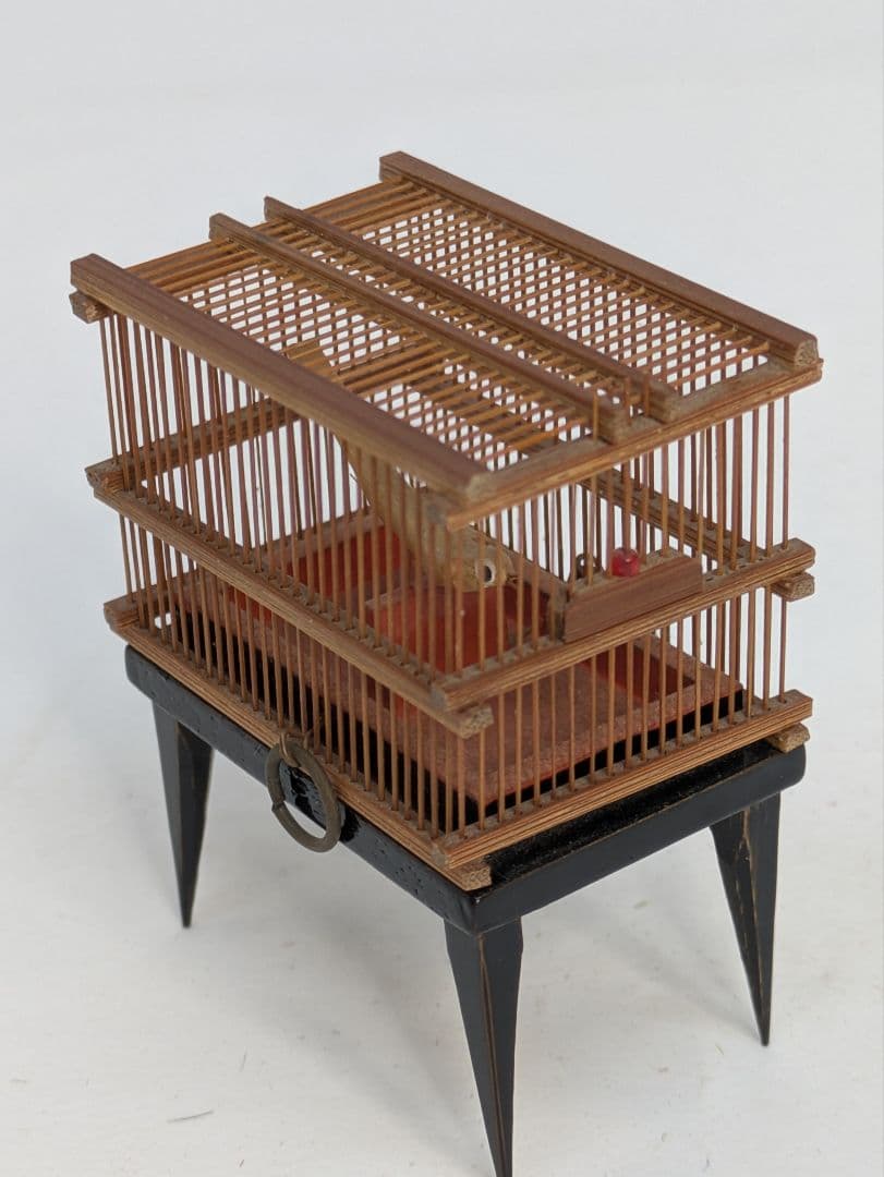 ☆b588、【限定】宮岡聖天斎作　御殿籠(竹ミニ鳥籠) | 虎斑竹専門店 竹虎