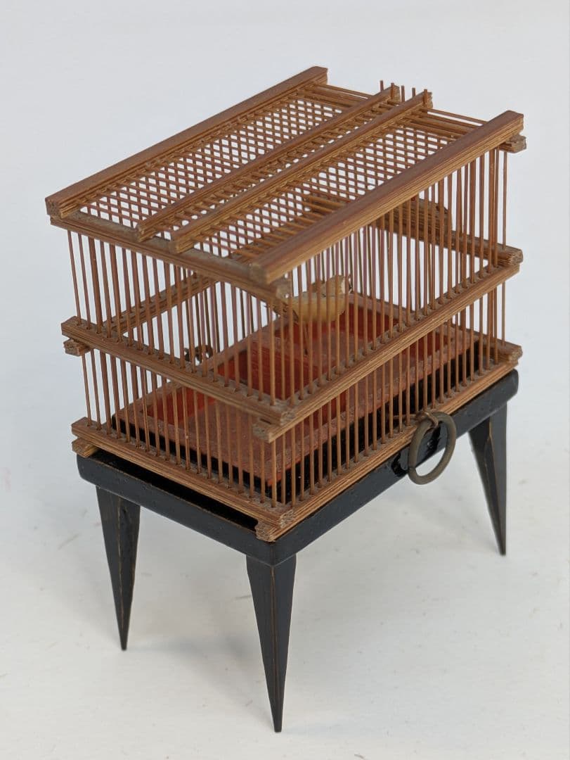 ☆b588、【限定】宮岡聖天斎作　御殿籠(竹ミニ鳥籠) | 虎斑竹専門店 竹虎