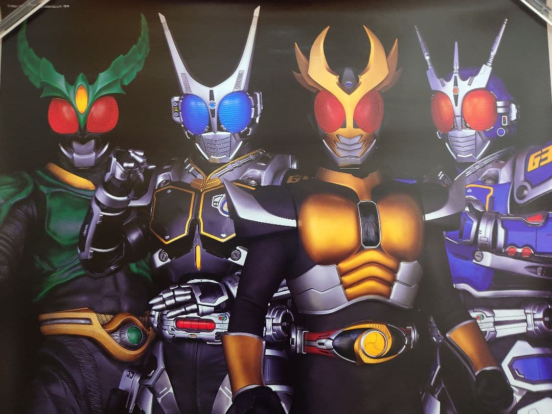 美品・貴重　映画　仮面ライダーアギト　PROJECT G4　DC版　販促ポスター