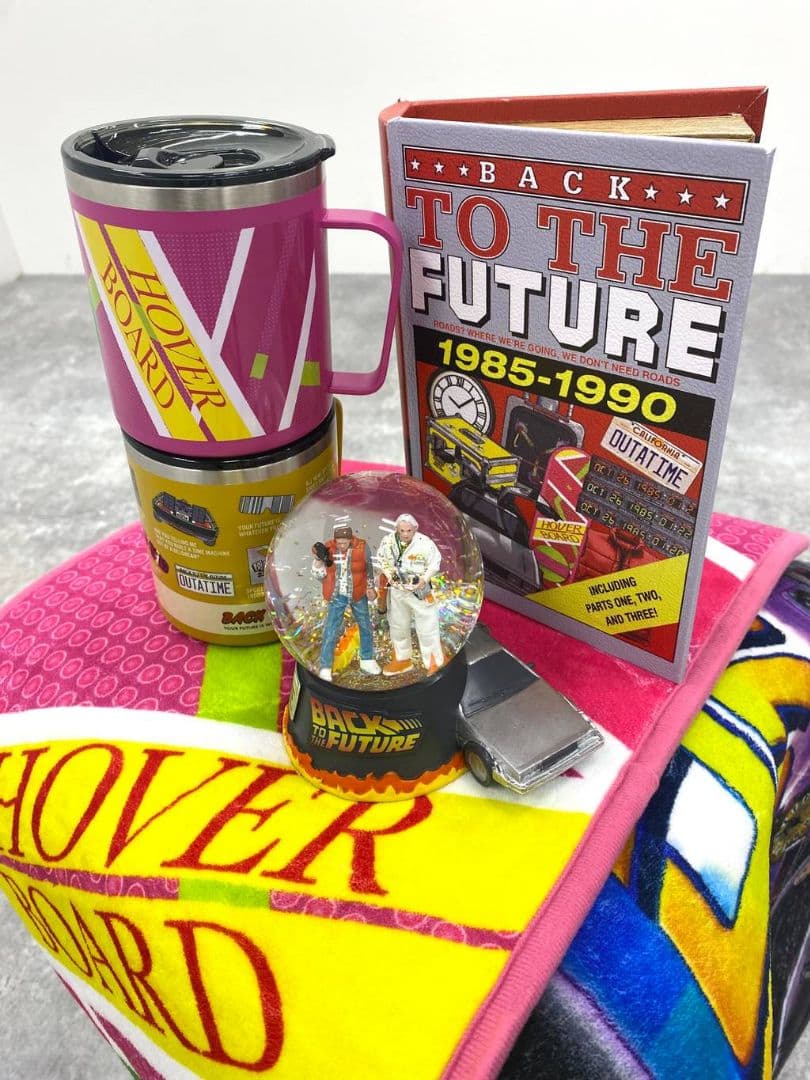 ※ラスト※超希少 バックトゥザフューチャー スノードーム デロリアン 40周年