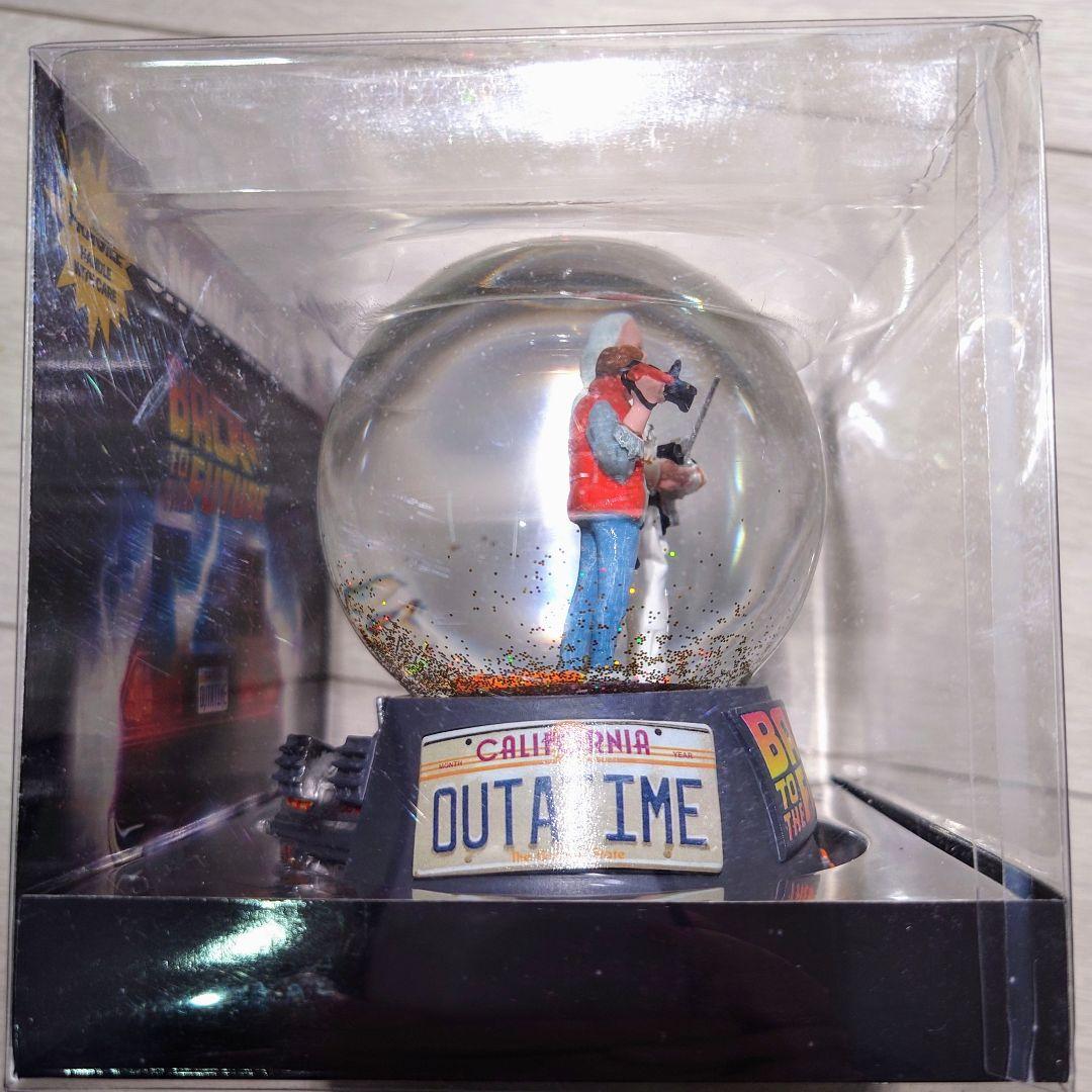 ※ラスト※超希少 バックトゥザフューチャー スノードーム デロリアン 40周年