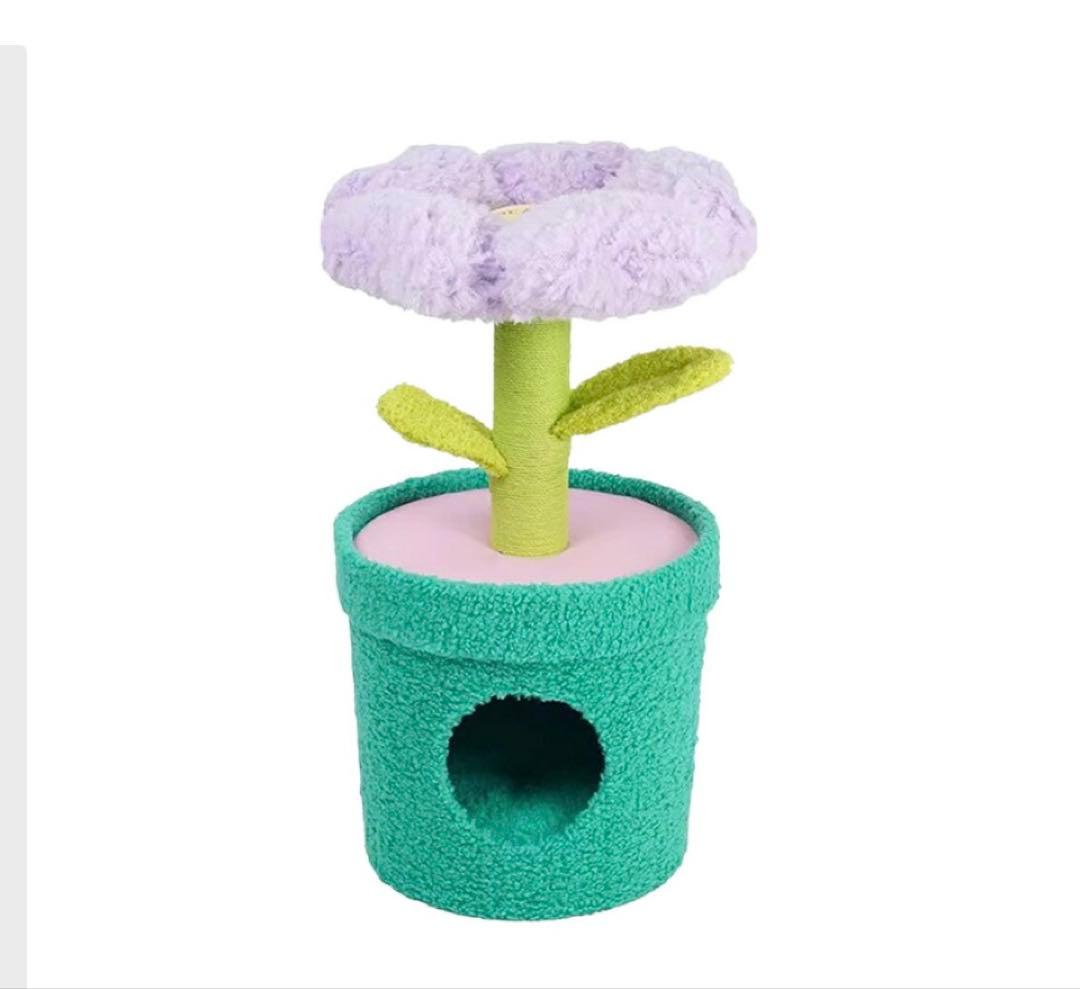 キャットタワー　フラワー