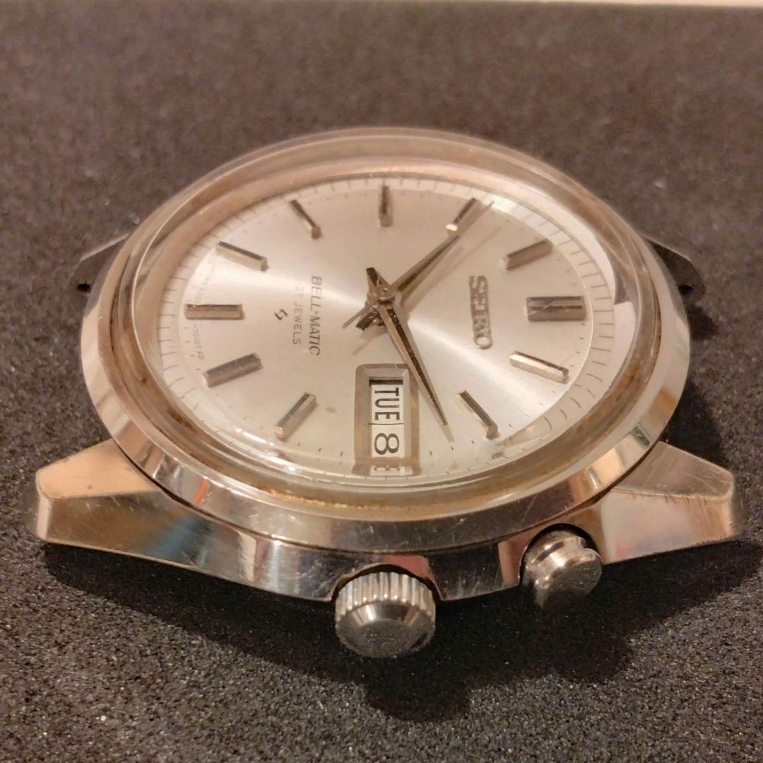 セイコー 機械式時計 BELL MATIC 自動巻き シルバー 本体のみ