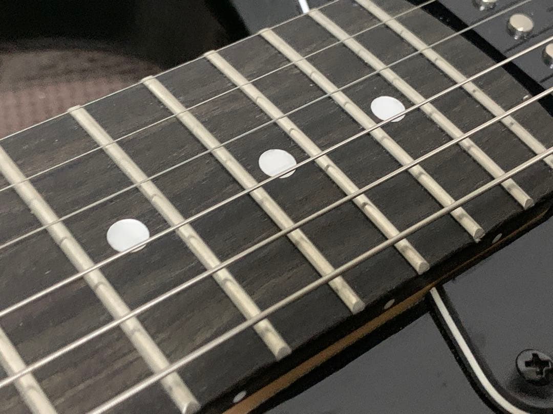 SELDER セルダー ストラトキャスター タイプ エレキギター 黒 緑 igb