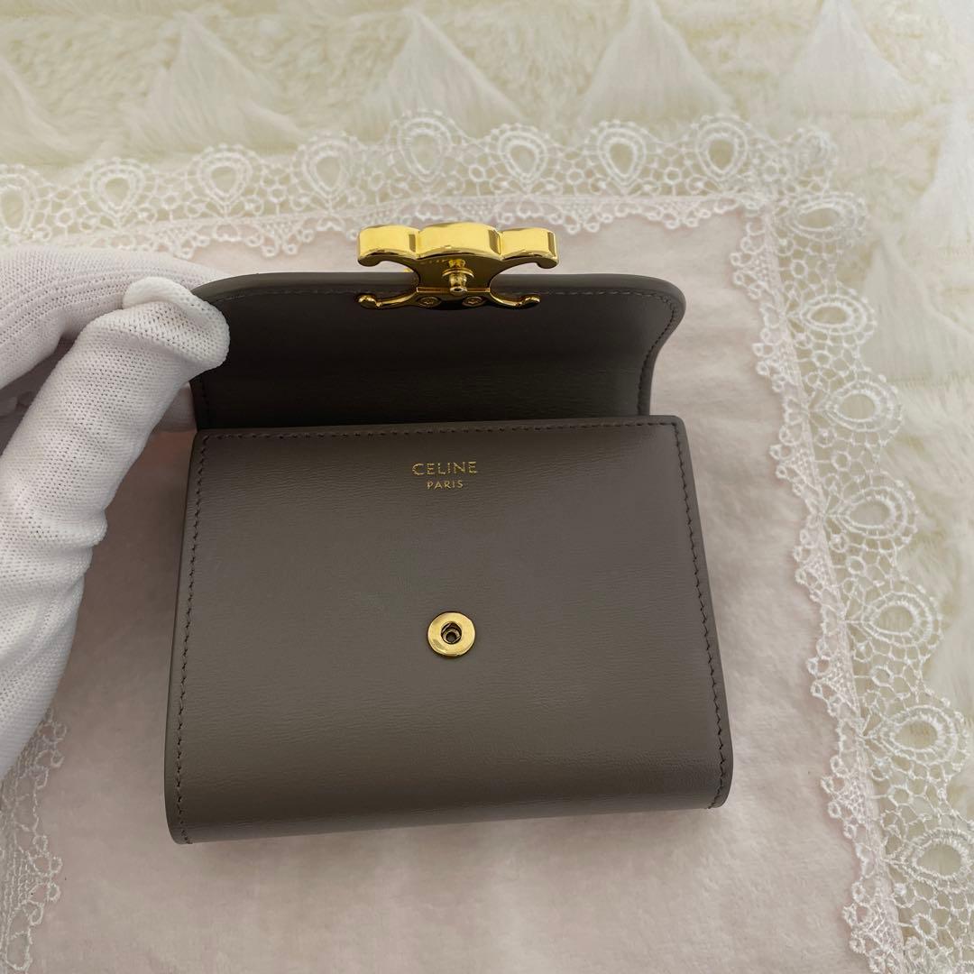 専用　セリーヌ スモール フラップウォレット トリオンフ 財布 三つ折り