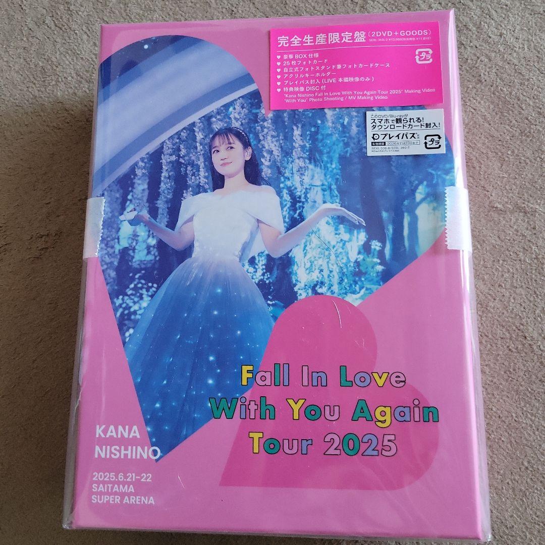 ミュージック Kana Nishino Fall In Love Tour 2025 DVD