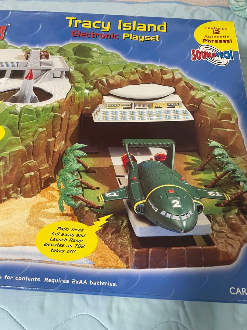 絶版品　サンダーバードトレーシーアイランドエレクトリックプレイセット