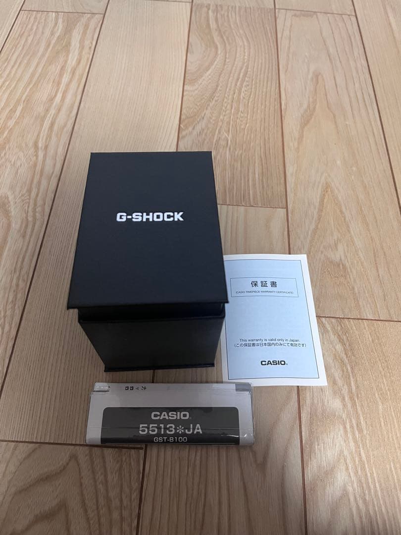 CASIO GST-B100XA-1AJF 美品