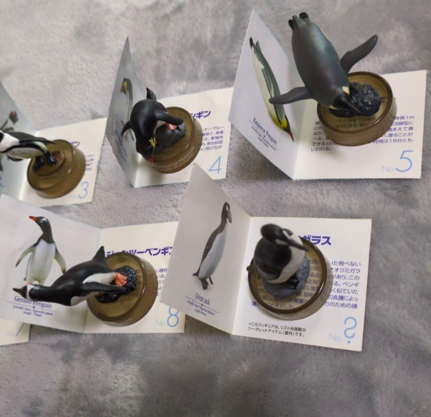 海洋堂ペンギンフィギュアコレクション　第1弾第2弾シークレット2種含むフルコンプ